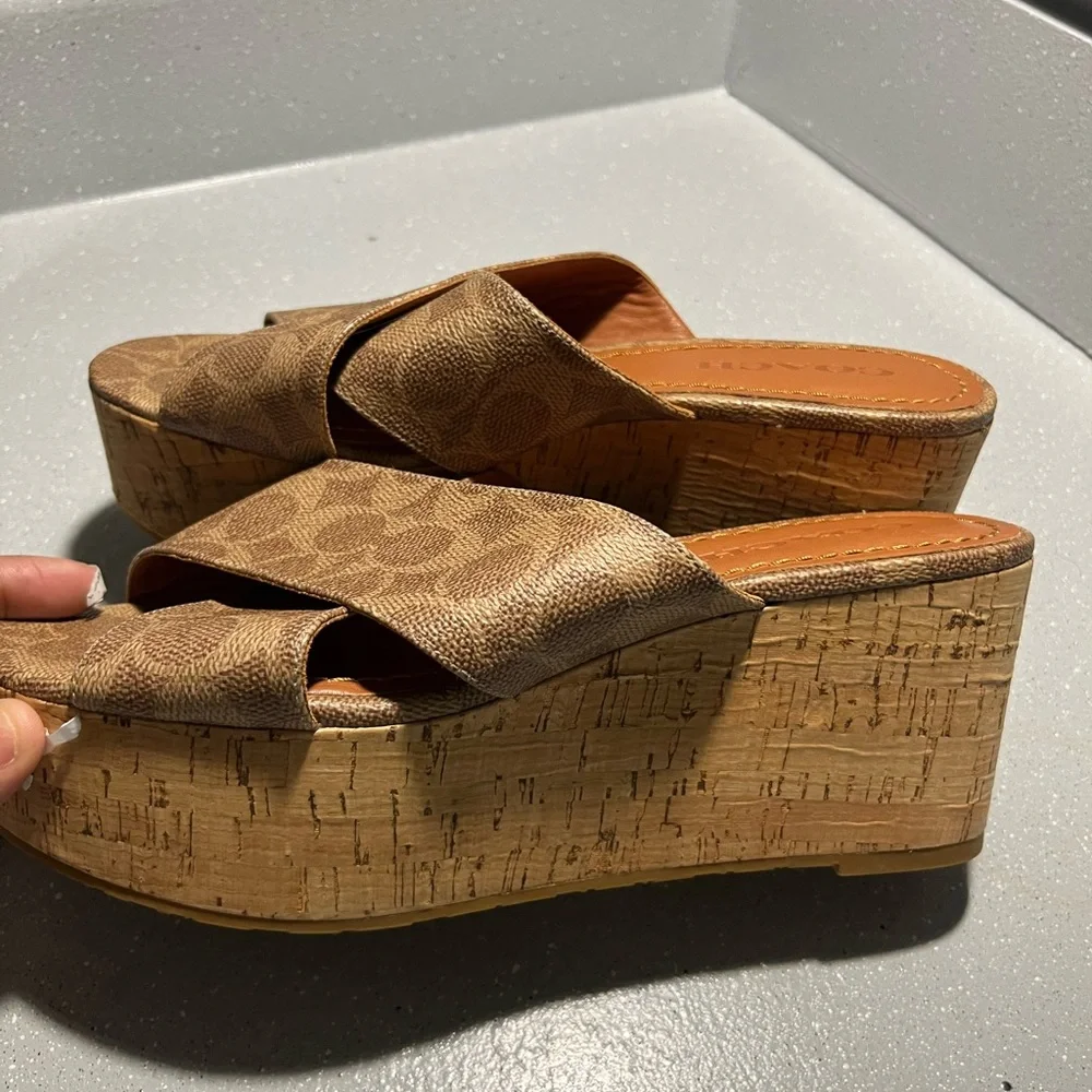 Coach Brown Mules & Clogs - Picture 5 of 6